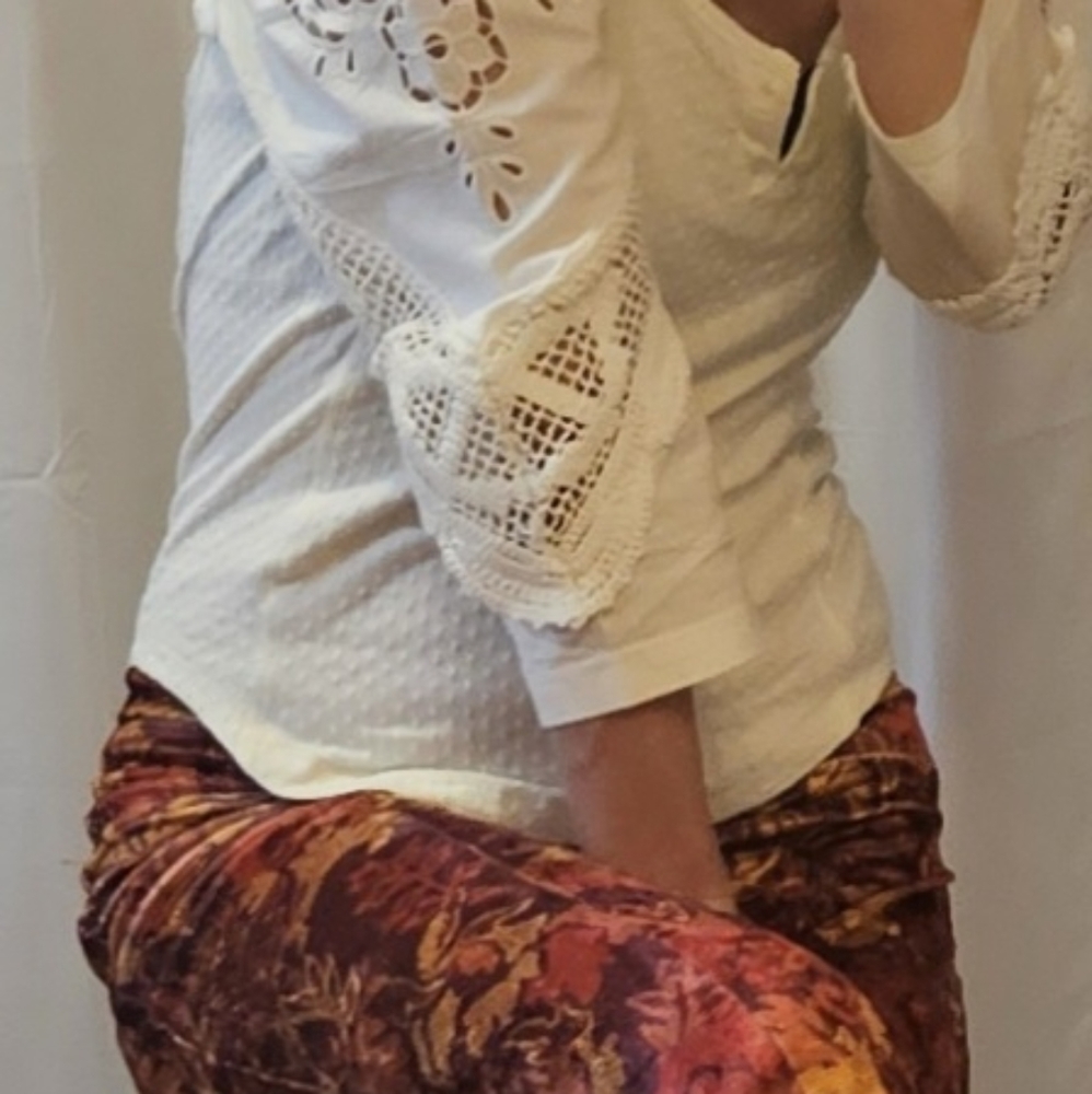 Free People Lacy Shirt